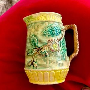 19th Century Majolica Pitcher